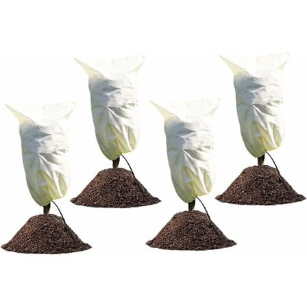 4 st vintertäcken för växter, 100 x 80 cm, VINTERTÄCKE FÖR VÄXTER, VOIL DYLAND, VINTERTÄCKE TRÄD, PALM MOUNT WINDER PALM CONVERTABLE MED CRIMAGE CO