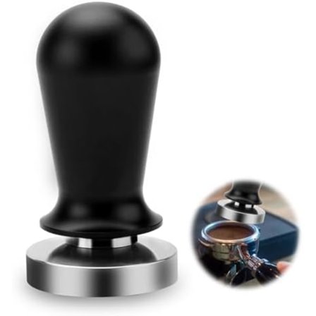 Kaffetamper - Kaffepress - Kaffepress - Kaffepress - Espressotamper - 51 mm - Manuell Kaffepress - Tillbehör