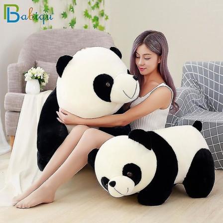 20-70cm Suloinen vauva iso jättiläinen panda karhu pehmo täytetty eläin nukke eläimet lelu tyyny sarjakuva Kawaii nuket tytöt rakastaja lahjat 30cm