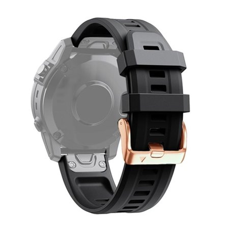 Garmin Fenix 6S Klockarmband i silikon - Svart