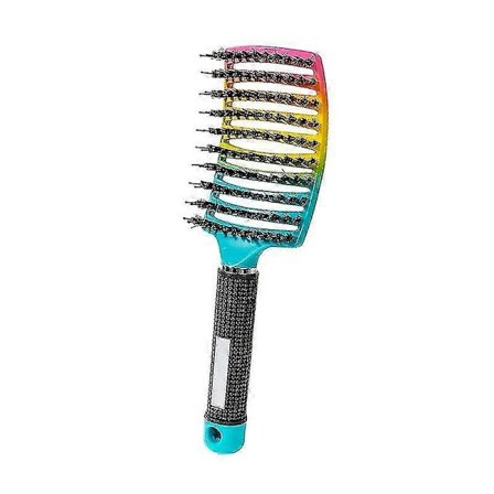 Hiusharja Harjakampa Ventoitu Ilmastoitu Päänahan Hieronta Selvittää Takertumisen Kiusaaminen Kiharalle Suoralle Hiukselle Muotoilutyökalut 1kpl