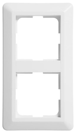 Elko EKO30180 Kombinasjonsramme renhvit 2-rom, Strømbrytere & vegguttak