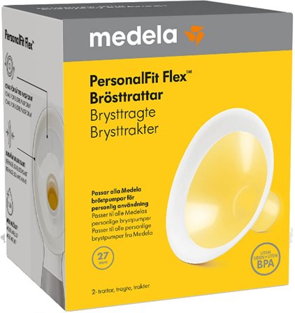 Medela PersonalFit Flex Brysttragt 27 mm, Børn & Forældre, Amning & Flaske, Tilbehør Til Brystpumper