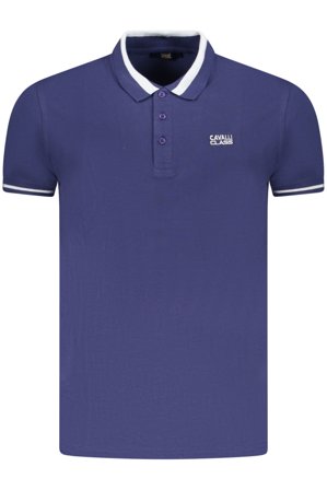 Cavalli Class Polo Maniche Corte Uomo Blu