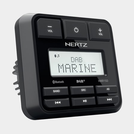 Radio marina Hertz HMR 15 D, 12 V, 200 W, negro