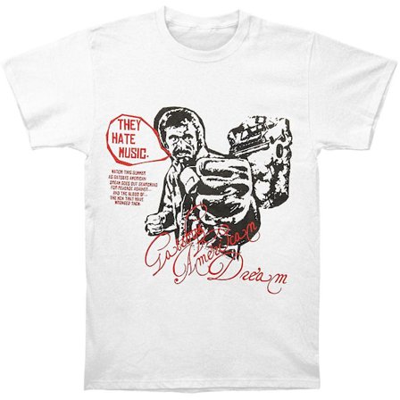 Gatsbys American Dream We Hate Music T-shirt