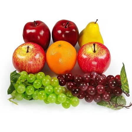 Kunstige frugter pakke, falske blandede frugter til boligindretning