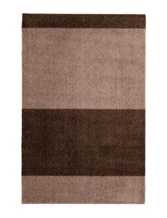 Floormat Stripes Horizon Home Textiles Rugs & Carpets Other Rugs Brun Tica Copenhagen