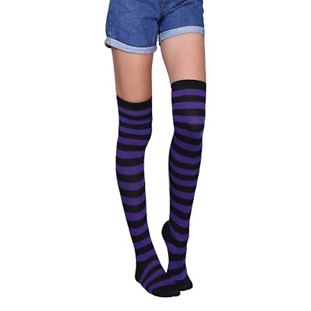 Strumpbyxor Långa Strumpor Regnbåge Lår Rollspel Party