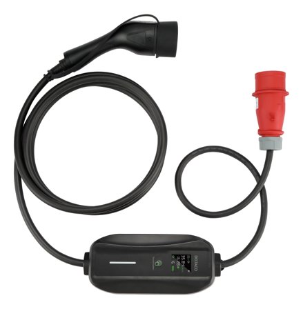 Deltaco E-Charge, cable Mode 2, 3-phase, CEE 16A - type 2, 8-16A, 6M