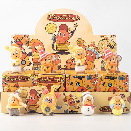 12-Pakning Monster Julekalender 2025 – Overraskelses Blindboks med Hule Juledekorasjoner & Trendy Leker, T2-utgave