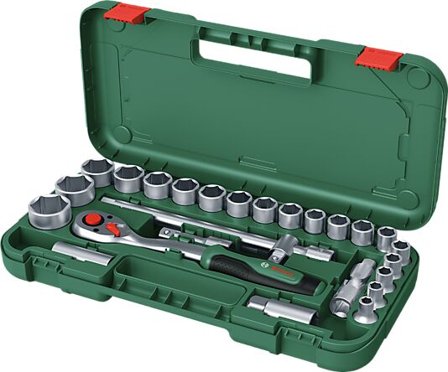 BOSCH SKRALLE 1/2" SETT A25