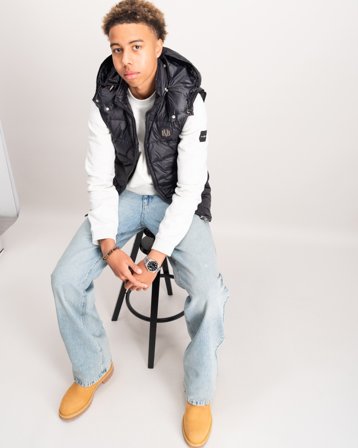 BVALDI Bv Vesto Czarny Kamizelki Chłopiec - Kids Brand Store