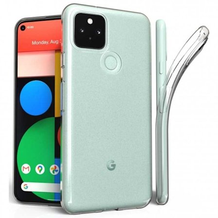 Google Pixel 5 Stötdämpande Mjukt Skal Simple