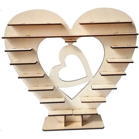 Ferrero Rocher Dekorationsställ för choklad, Hjärtform, För godis, Choklad, Tårtor, Godis, Dekorationer, För bröllop, Banketter, Fest, Årsdag