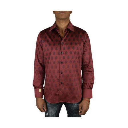 Billionaire, shirt Bruin, Heren, Maat:L
