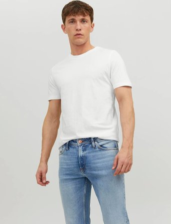 Jack & Jones Jjeorganic Basic Tee Ss O-Neck Noos - White - S