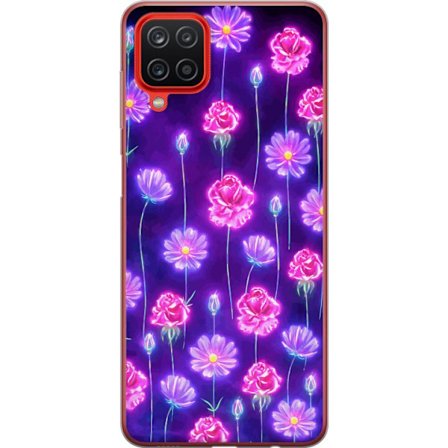 Kompatibel Mobilcover til Samsung Galaxy A12 Bloom Reverie Electric Petals