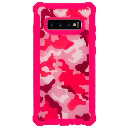 Samsung Galaxy S10 Plus - Kraftfullt Skyddande Fodral ARMY