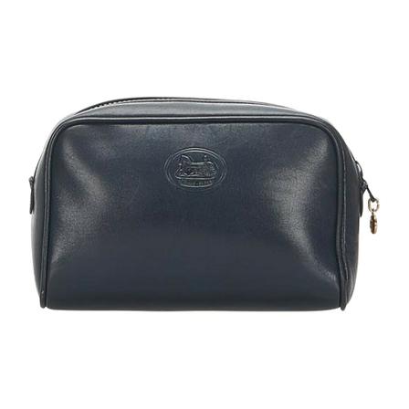 Celine Vintage Pre-owned Pouch , Blauw , Dames , Maat: ONE Size Vintage Tassen