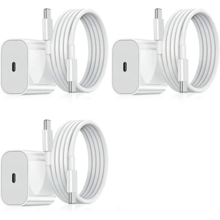3 kpl Samsung-laturi – Pikalaturiadapteri + kaapeli 20 W USB-C valkoinen (NT) 3 kpl Samsung (20 W valkoinen)
