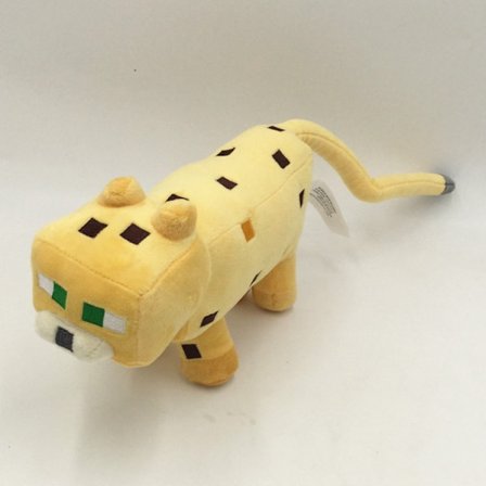 25 cm Minecraft Plyschleksak - Tigerkatt