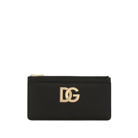 Dolce & Gabbana Wallets & Cardholders Sort, Dame Punge og Kortholder, Størrelse: ONE Size