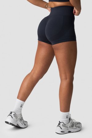 ICANIWILL - Smooth Seamless Shorts Navy - Dame - ICIW