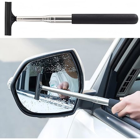 Bilvindusvasker, Bilbakspeilvisker, Bærbart tilbehør for kjøretøyinteriør og -eksteriør for regnfullt og tåkete vær