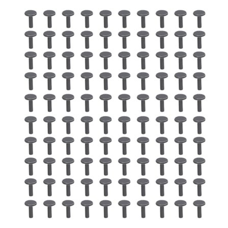 100 kpl pyörän nastarenkaita Universaali hiiliteräs Liukumattomat renkaiden nastat moottoripyörille Polkupyörät skootterit