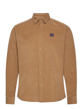 Corduroy Shirt L/S Beige Clean Cut Copenhagen