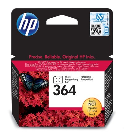 HP 364 - fotosort - original - blekkpatron (bilde)
