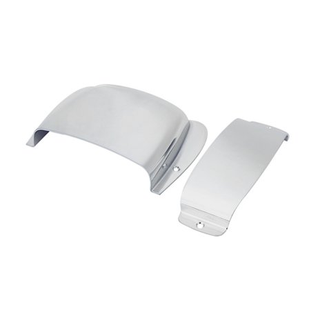 Zink Alloy Pickup & Bridge Plate Cover Set til JB Bass Elektrisk Guitar Sølv