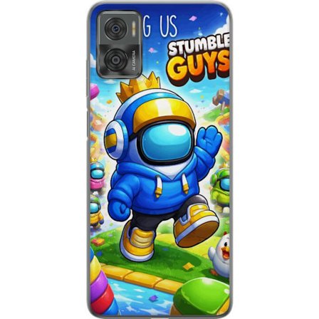 Kompatibelt Mobilskal till Motorola Moto E22i Crowned Space Runner