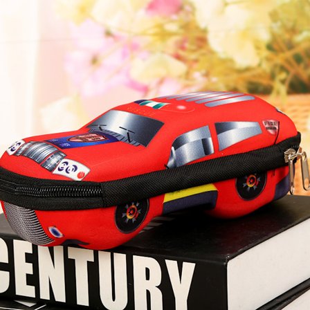 Kreativ ny studerende 3D stereo bil sportsvogn min verden stationær boks reklame gave EVA blyantkasse blyantkasse