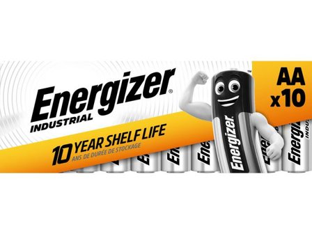 ENERGIZER Batteri Industrial AA 10/fp - Lyreco - Kontorsmaskiner - Batterier - AA