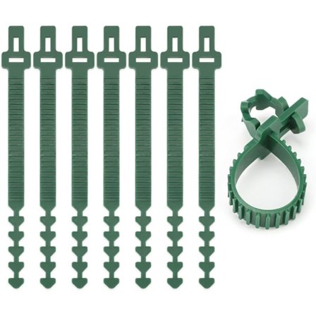 Nye stykker træstøttebånd 24CM, grønne trægrenbånd, bånd til at binde træer, træstøtte og bånd, til støtte af træer, planter