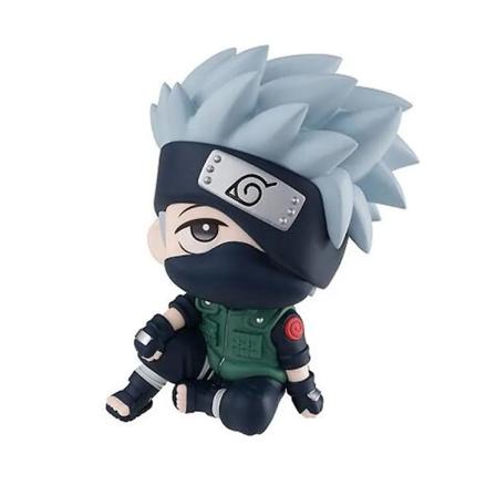9cm Naruto Anime Figur Uzumaki Naruto Kakashi Uchiha Sasuke Itachi Søte Leker Q Figurals Action Figurine Modell[GL] Kakashi