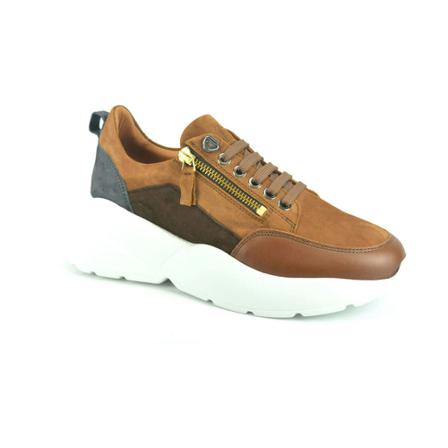 Cycleur de Luxe, sneakers N.+tiret DZ Bruin, Dames, Maat:39 EU