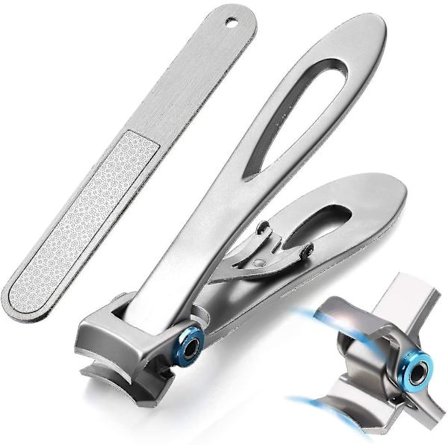 Negleklippere til tykke negle, 15 mm tykke tånegleklippere Store tånegleklippere Brede