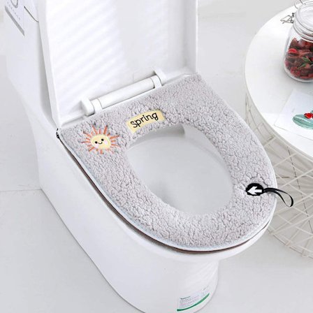 2-pak Universal Myk Varmt Toalettsete Pude med Hængende