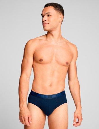 PUMA Puma Men Everyday Briefs 2P - Blue - XL