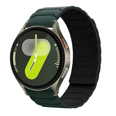 20mm 22mm 18mm Silikon Magnetisk Loop armband för Samsung Galaxy watch 7/6/5 active 2 amazfit armband HUAWEI watch GT 2e 3 band