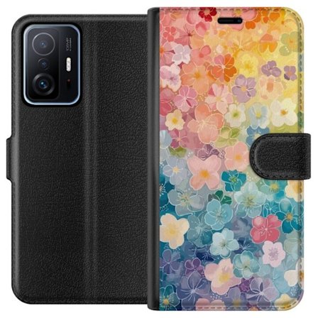 Yhteensopiva Lompakkokotelo Xiaomi 11T Pienet kukat