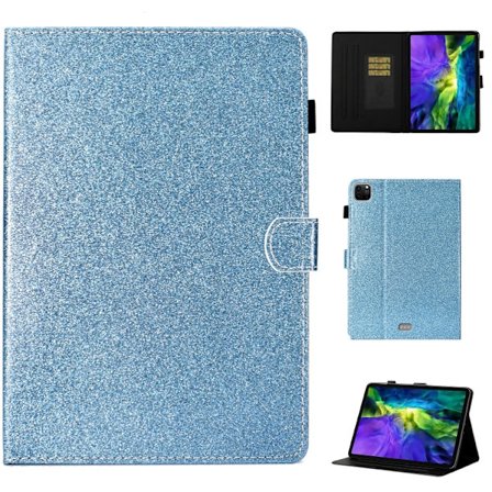 iPad Pro 11 2024 Glitter Skal i Läder Fodral