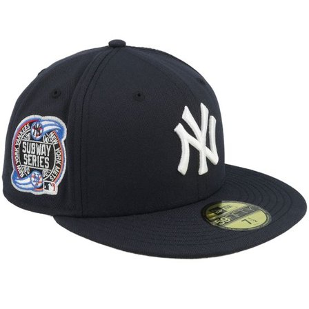 New Era - MLB Blå fitted Keps - New York Yankees Sweet Fit 59FIFTY Subway Navy Fitted @ Hatstore