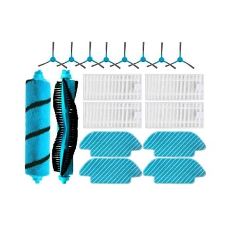 Til Conga 4090 4490 4690 5090 5490 6090 Robotstøvsuger Reservedele Hovedsidebørste Hepa Filter Moppeklud