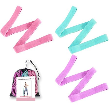 Motståndband Set, Pull Up Assistansband, Träning Fitness Workout Band För Ben Och Rumpa, Stretchband, Elastiska Långa Booty Band För Kvinnor