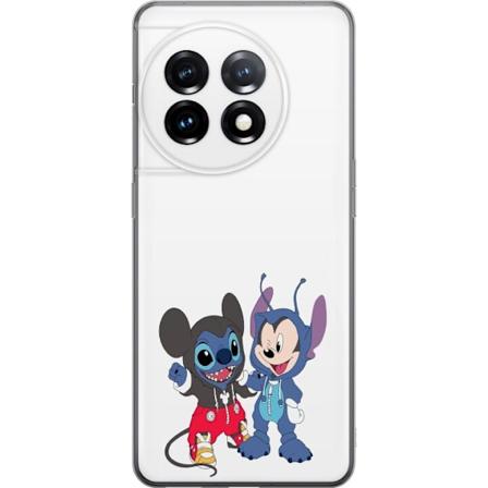 OnePlus 11R Gennemsigtig cover Stitch Mickey Mouse