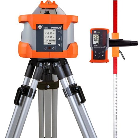 Nedo Primus2 H2N Rotasjonslaserpakke, Laserinstrumenter